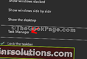 Klik Kanan Taskbar Task Manager