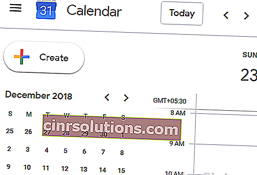Kalendar Google