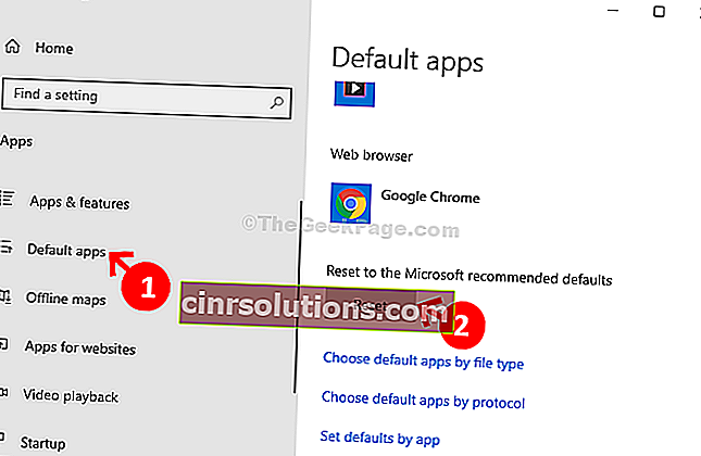 Apps Default Apps Reset Ke Microsoft Recommended Default Reset