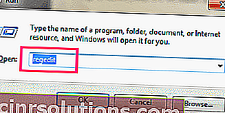 فشلت خدمة ملف تعريف المستخدم Regedit في تسجيل الدخول إلى Windows 10