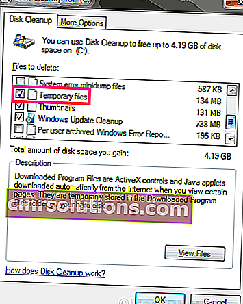 CleanmgrSel一時的なドライバー検証ツールが違反を検出しましたWindows10