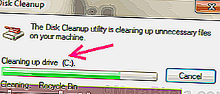 Cleanmgr Cleanup Driver Verifier에서 위반 감지 Windows 10
