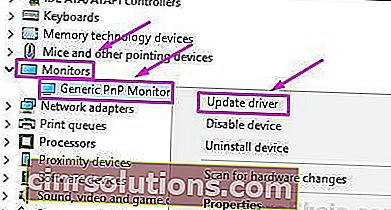 Perbarui Driver Generic Pnp Monitor